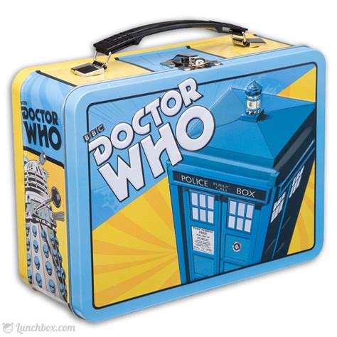 metal lunch box doctor who|dr who lunchbox.